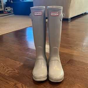 Gray Hunter Boots size 6